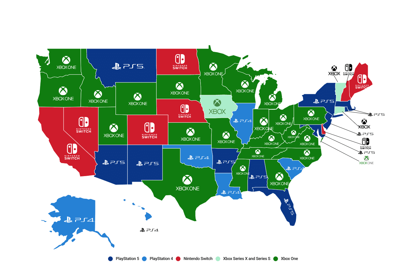 Most Popular Game Day Foods in Each State