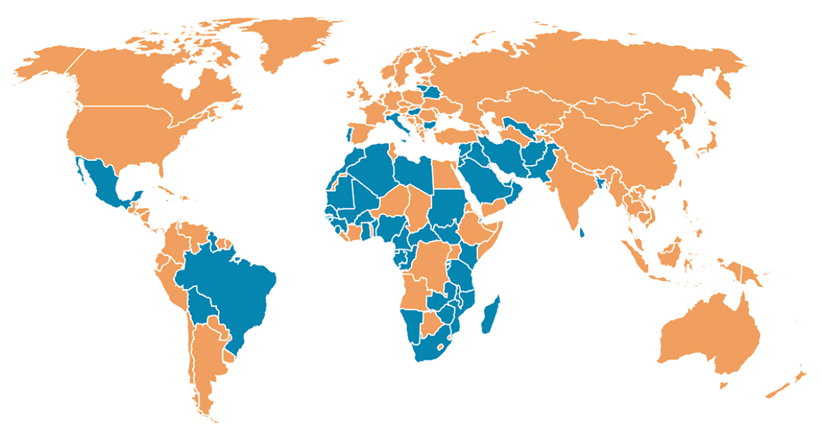 Countries with Green Flags 2023 Wisevoter