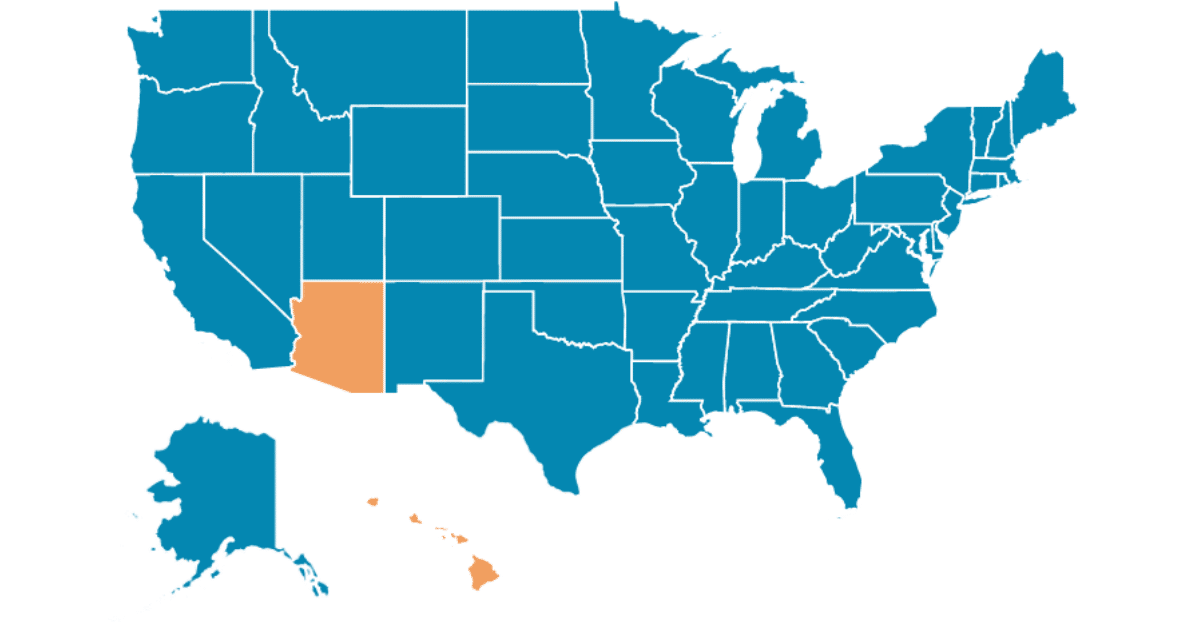 States Without Daylight Savings Time 2024 Minne Tabatha